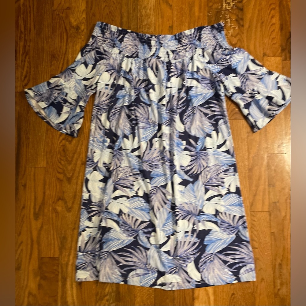 Caribbean Joe LG strapless dress